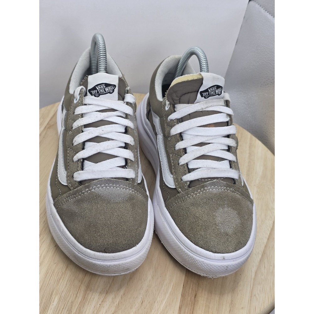 Women's Size 7.5 Vans Old Skool Overt CC Comfy Cush Shoes, Walnut Comfort Casual - Picture 4 of 9